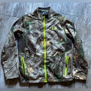Boys YL Under Armour Camo Jacket